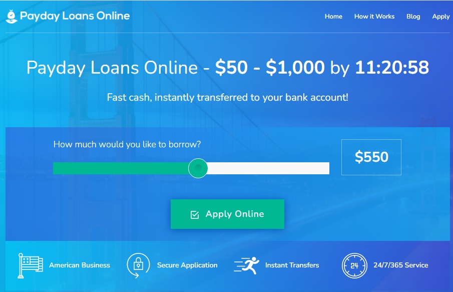 paydayloansonline.com site