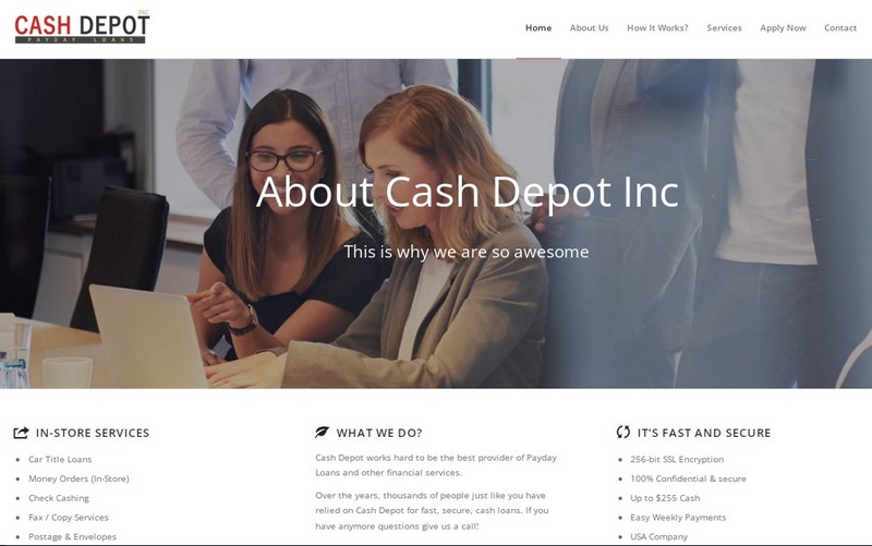 cash depot site