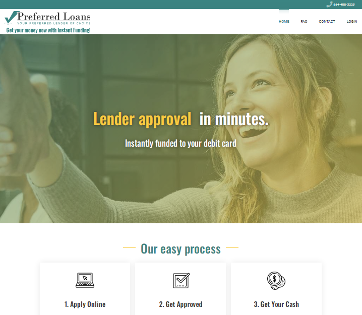 Preferred Loans site