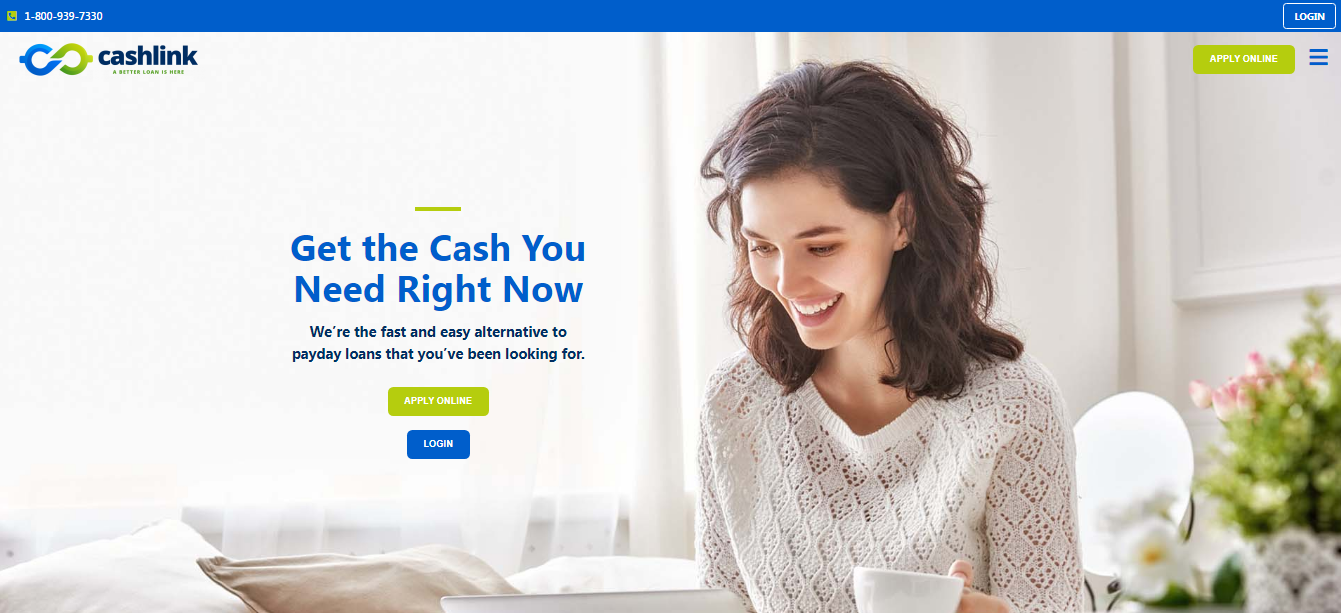 Cash Link USA site