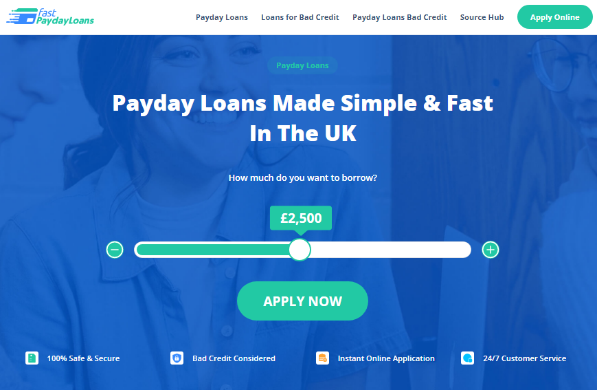 FastPaydayLoans.co.uk site