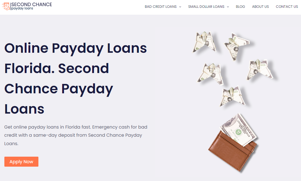 Second Chance Payday Loans site