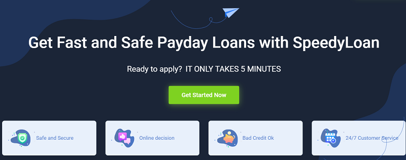 SpeedyLoan website